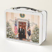 President Donald Trump & Melania Kerstmis 2017 (Achterkant)