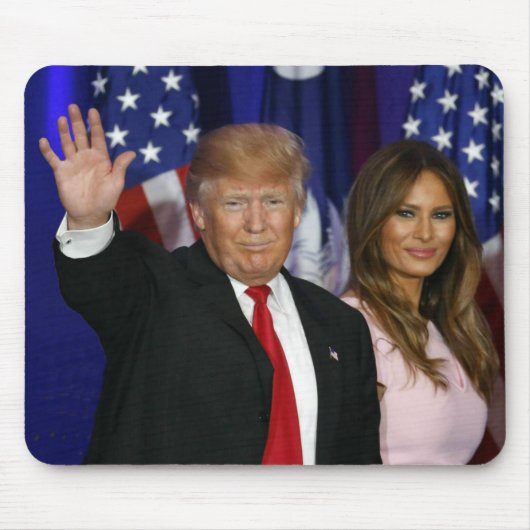 PRESIDENT DONALD TRUMP & MELANIA MUISMAT (Voorkant)
