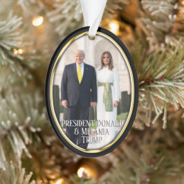 President Donald Trump & Melania Ornament
