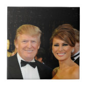 PRESIDENT DONALD TRUMP & MELANIA TEGELTJE (Voorkant)