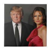 PRESIDENT DONALD TRUMP & MELANIA TEGELTJE (Voorkant)
