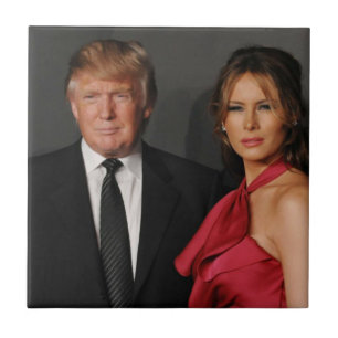 PRESIDENT DONALD TRUMP & MELANIA TEGELTJE