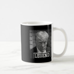 President Donald Trump Mugshot 2024 Niet schuldig Koffiemok