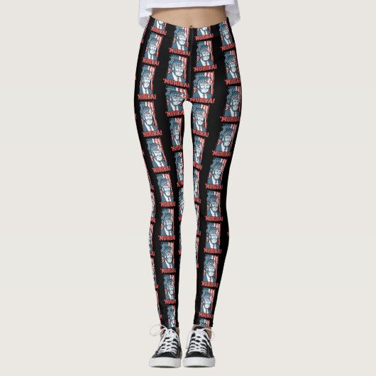 President Donald Trump Murica Patriotic Leggings (Voorkant)