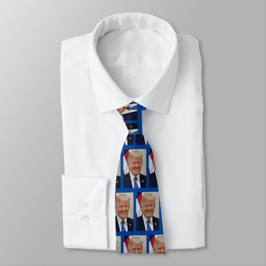 President Donald Trump Necktie Stropdas (Gebonden)