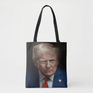 President Donald Trump Officiële Portret Tote Bag