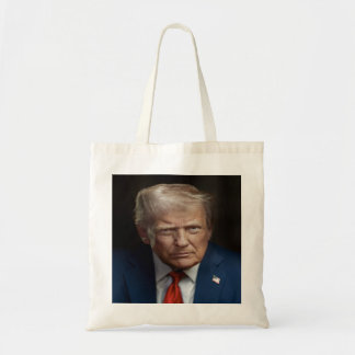 President Donald Trump Officiële Portret Tote Bag