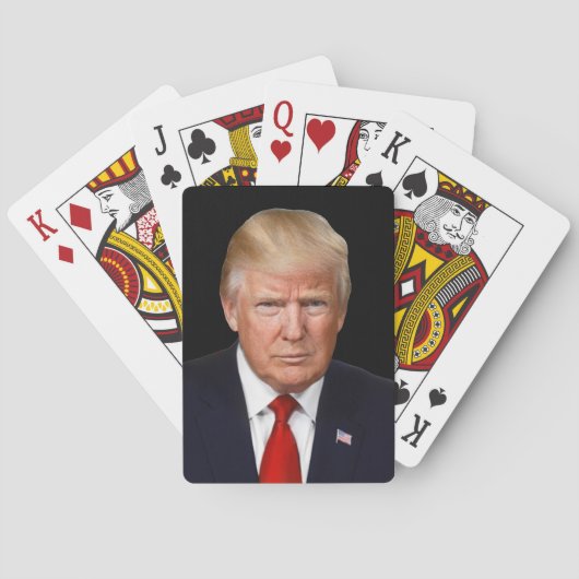 President Donald Trump Pokerkaarten (Achterkant)