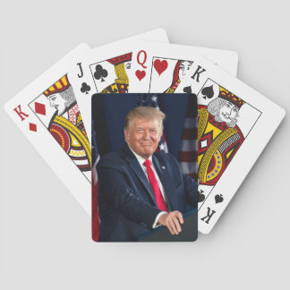 President Donald Trump Pokerkaarten
