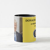 President Donald Trump Portret Mok (Midden)