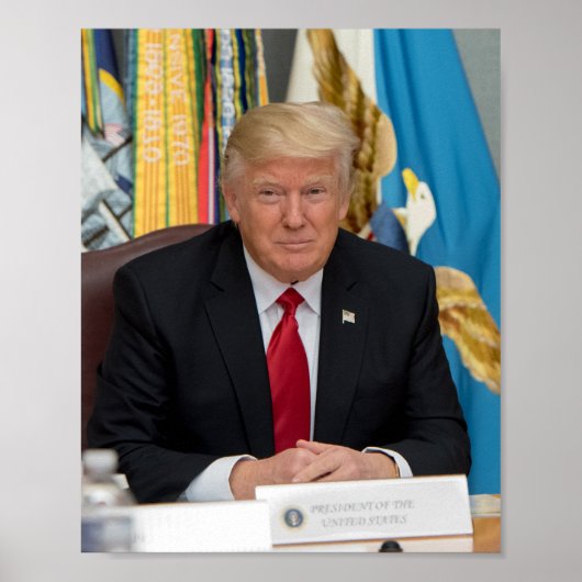President Donald Trump Poster (Voorkant)