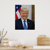 President Donald Trump Poster (Keuken)