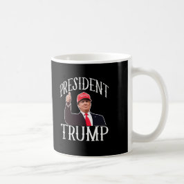 President Donald Trump Red Pet duikt op Koffiemok