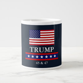 PRESIDENT DONALD TRUMP REUZEN KOFFIEBEEKER GROTE KOFFIEKOP