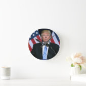 President Donald Trump Ronde Klok (Huis)