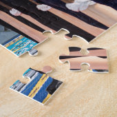 President Donald Trump Salutes Sailors Legpuzzel (Zijkant)