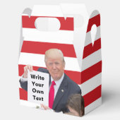 President Donald Trump - Schrijf je eigen tekst Bedankdoosjes (Geopend)