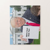 President Donald Trump - Schrijf je eigen tekst Legpuzzel (Verticaal)