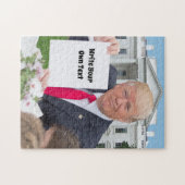 President Donald Trump - Schrijf je eigen tekst    Legpuzzel (Horizontaal)