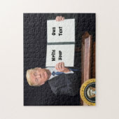 President Donald Trump - Schrijf je eigen tekst  Legpuzzel (Verticaal)