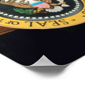 President Donald Trump - Schrijf je eigen tekst Poster (Hoek)