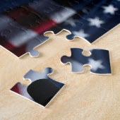 President Donald Trump - Schrijf uw eigen     Text Legpuzzel (Zijkant)