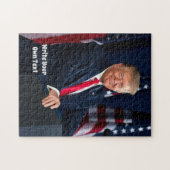 President Donald Trump - Schrijf uw eigen     Text Legpuzzel (Horizontaal)