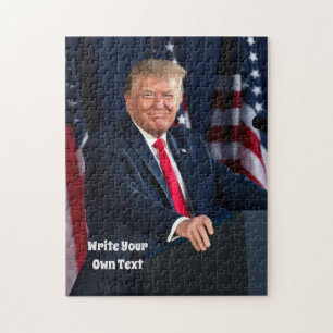 President Donald Trump - Schrijf uw eigen     Text Legpuzzel