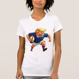 President Donald Trump speelt rugby T-shirt
