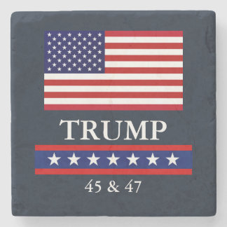 PRESIDENT DONALD TRUMP STENEN COASTER ONDERZETTER