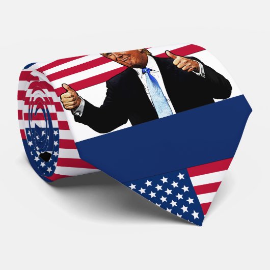 President Donald Trump Stropdas (Opgerold)