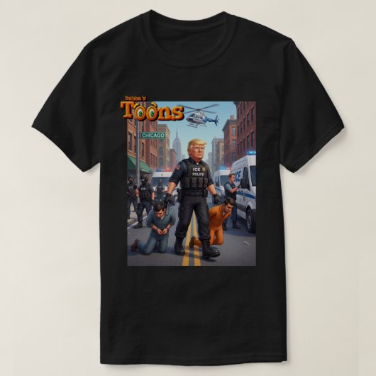 PRESIDENT DONALD TRUMP T-SHIRT (Design voorkant)