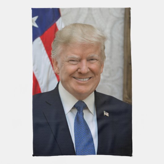 president Donald Trump Theedoek (Verticaal)