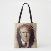 President Donald Trump Tote Bag (Voorkant)