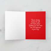 President Donald Trump Valentijnsdag Kaart 2025 (Binnen)