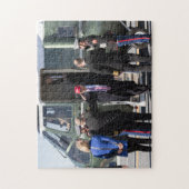 President Donald Trump verlaat Marine One Legpuzzel (Verticaal)