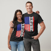 PRESIDENT Donald Trump  Vintage USA Flag T-shirt (Unisex)