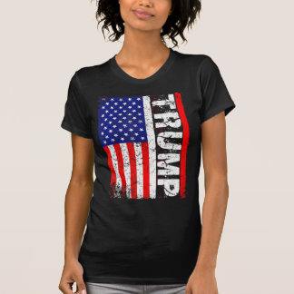 PRESIDENT Donald Trump  Vlag Verenigde Staten T-shirt
