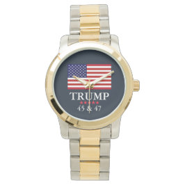 PRESIDENT DONALD TRUMP WATCH HORLOGE