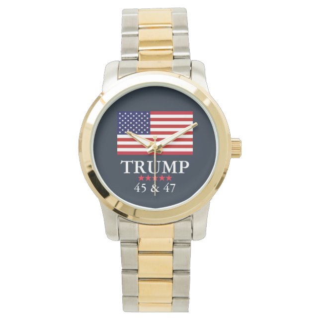 PRESIDENT DONALD TRUMP WATCH HORLOGE (Voorkant)