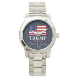 PRESIDENT DONALD TRUMP WOMEN'S WATCH HORLOGE