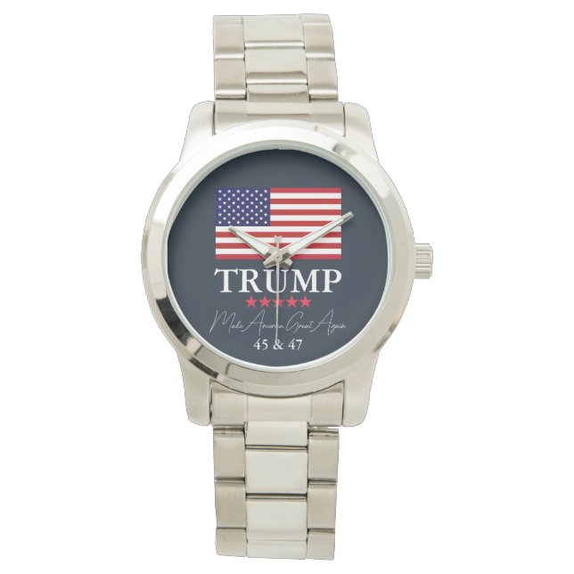 PRESIDENT DONALD TRUMP WOMEN'S WATCH HORLOGE (Voorkant)