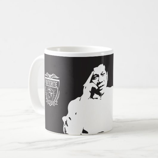 President Duterte de Mok Punisher Coffee (Voorkant links)