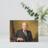 President Dwight D Eisenhower Briefkaart (Staand voorkant)