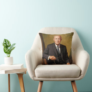 President Dwight D. Eisenhower Republiek Portret Kussen