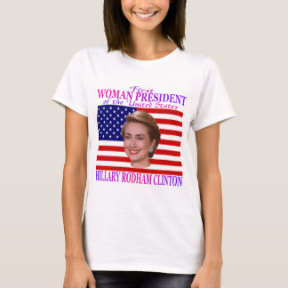 President eerste vrouw t-shirt