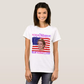 President eerste vrouw t-shirt (Voorkant volledig)