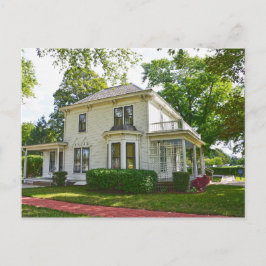 President Eisenhower Boyhood Home Abilene, Kansas Briefkaart