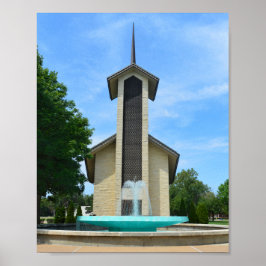 President Eisenhower Place of Meditation, Abilene Poster