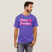President en Tim in het roze T-shirt (Voorkant volledig)